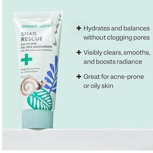 5/25✨✨Snail Rescue Oil-Free Moisturizer- 5ml